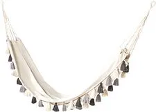 Дачный гамак Home4you Tassels (белый)