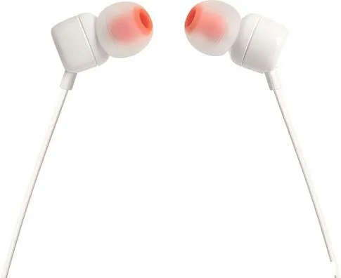 Наушники с микрофоном JBL T110 (белый)