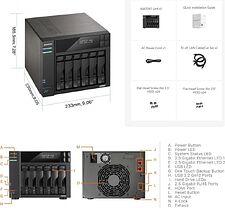 Сетевой накопитель ASUSTOR Lockerstor 6 Gen2 AS6706T