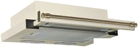 Кухонная вытяжка Elikor Интегра 60П-400-В2Л (крем/рейлинг бронза)