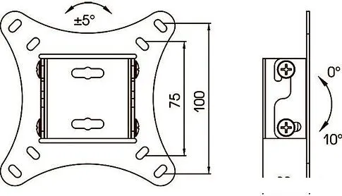 Кронштейн Kromax VEGA-6