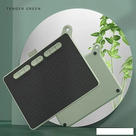 Графический планшет Parblo Ninos M (зеленый)