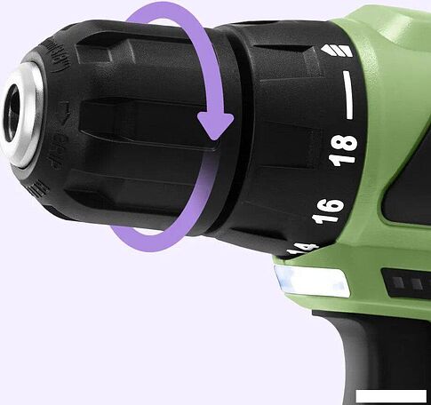 Дрель-шуруповерт Kitfort KT-6494 (с 1-им АКБ)