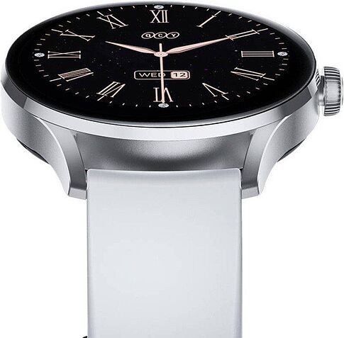 Умные часы QCY Watch Elite (серебристый)