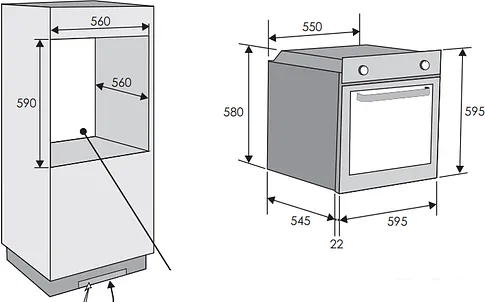 Духовой шкаф Candy FCS100X
