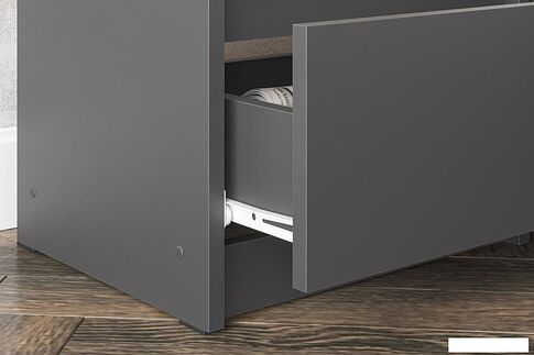 Комод Mio Tesoro Денвер с ящиками (графит серый)