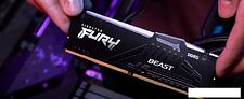 Оперативная память Kingston FURY Beast RGB 8ГБ DDR5 6000МГц KF560C36BBEA-8 Оперативная память Kingston FURY Beast RGB 8ГБ DDR5 6000МГц KF560C36BBEA-8
