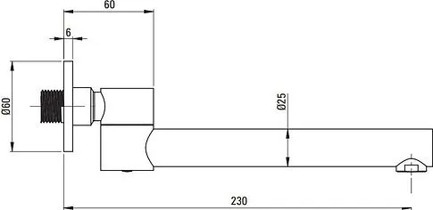 Душевая система  Deante Arnika Titanium BXYYDQAM (титан)
