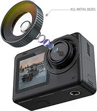 Экшен-камера SJCAM SJ10 Pro Dual Screen (черный)