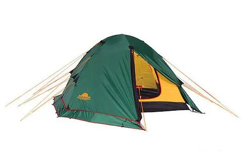 Треккинговая палатка AlexikA Rondo 4 Plus Fib (зеленый)