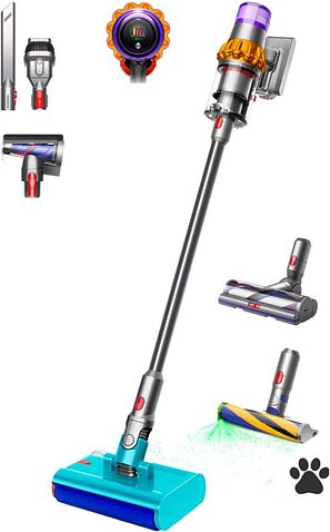 Вертикальный пылесос с влажной уборкой Dyson V15s Detect Submarine 448799-01