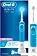 Электрическая зубная щетка Oral-B Vitality 100 Sensi UltraThin D100.413.1 (голубой)