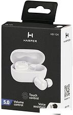 Наушники Harper HB-104 (белый)