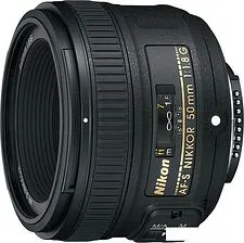Объектив Nikon AF-S NIKKOR 50mm f/1.8G