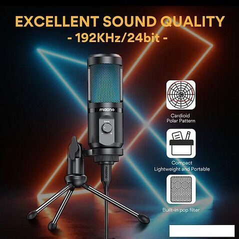 Проводной микрофон Maono AU-PM461TR RGB