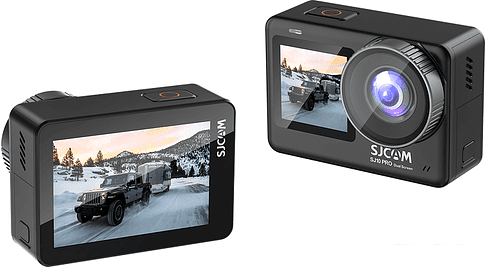 Экшен-камера SJCAM SJ10 Pro Dual Screen (черный)