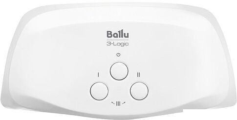Проточный электрический водонагреватель кран+душ Ballu 3-Logic TS 6.5 кВт (кран+душ)