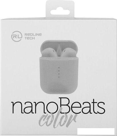 Наушники Red Line nanoBeats Color BHS-14 (белый)