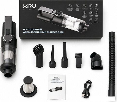 Автомобильный пылесос Miru 126