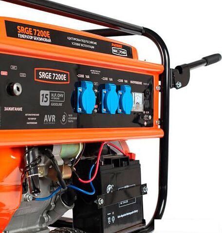 Бензиновый генератор Patriot Max Power SRGE 7200E
