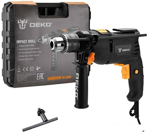 Ударная дрель Deko DKID600W SET 2