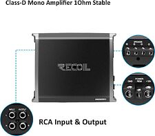 Автомобильный усилитель Recoil RED 600.1