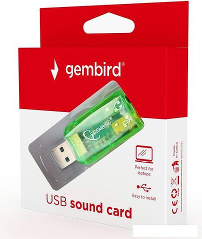 Звуковая карта Gembird SC-USB-01
