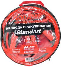 Пусковые провода AVS Standart BC-400