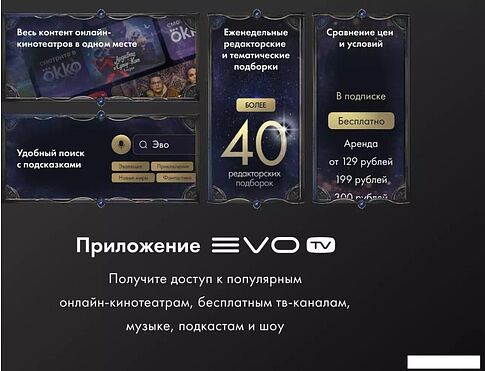 Телевизор Evo TV 32 Black TD0051751RU