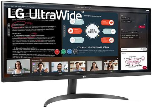 Монитор LG UltraWide 34WP500-B