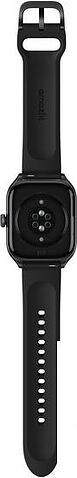 Умные часы Amazfit GTS 4 (черный, с черным ремешком из фторэластомера)