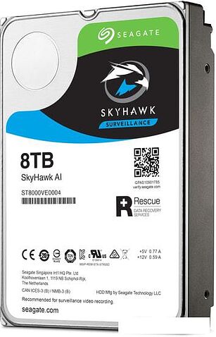 Жесткий диск Seagate SkyHawk AI 8TB ST8000VE0004