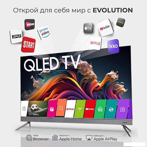 Телевизор Evolution WOSQ55MR1SBUHD