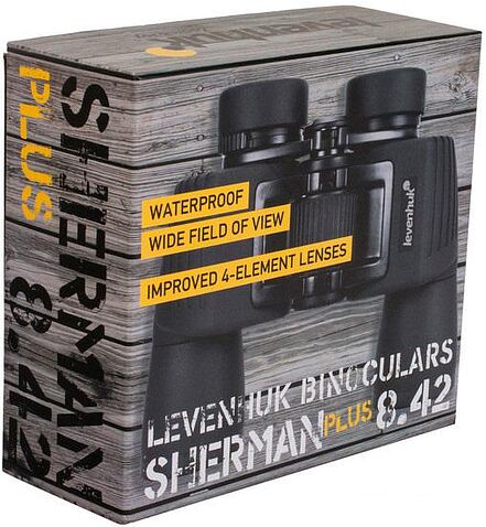 Бинокль Levenhuk Sherman Plus 8x42 [67729]