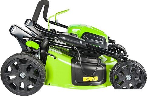 Колёсная газонокосилка Greenworks GD60LM46SP (с 1-м АКБ 4 Ah)
