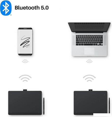 Графический планшет Huion Inspiroy Frego M L610 (черный)