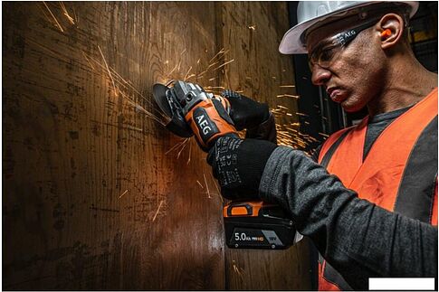 Угловая шлифмашина AEG Powertools BEWS18-115BLPX2-0 4935480856 (без АКБ)