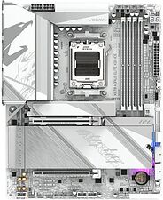 Материнская плата Gigabyte X870 Aorus Elite X3D Ice