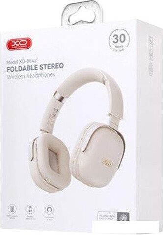 Наушники XO BE42 (бежевый)