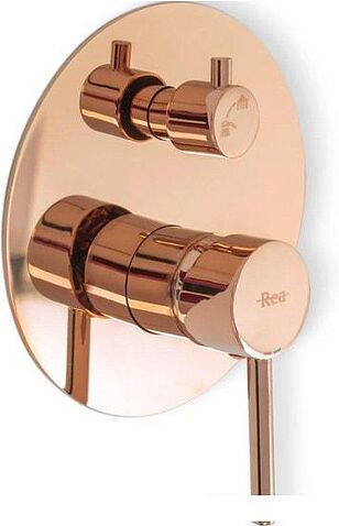 Душевая система  Rea Lungo REA-P4111 (розовое золото)