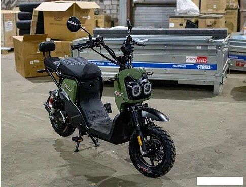 Электроскутер AVM.Plus Zoomer (зеленый)