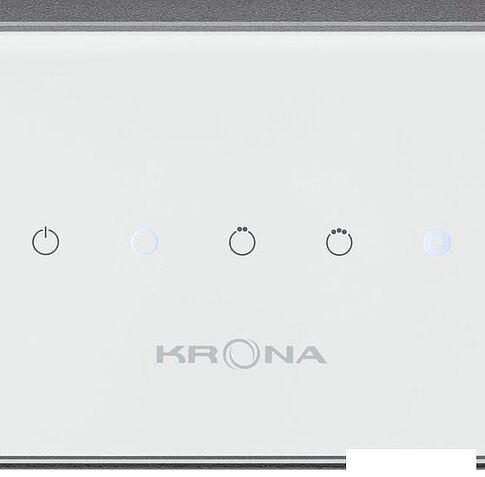 Кухонная вытяжка Krona Saturn 600 DN White 4S (белый)
