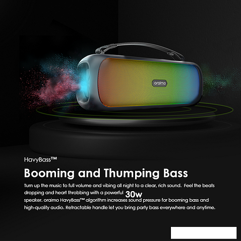 Беспроводная колонка Oraimo Bass Go Boom OBS-75D