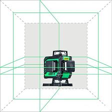 Лазерный нивелир Instrumax Greenliner 4-360