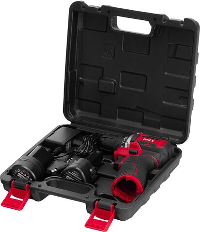 Дрель-шуруповерт MTX CDB-BL-12 (с 2-мя АКБ, кейс)