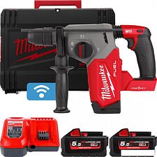 Перфоратор Milwaukee M18 FUEL M18ONEFHX-552X 4933478504 (с 2-мя АКБ, кейс) Перфоратор Milwaukee M18 FUEL M18ONEFHX-552X 4933478504 (с 2-мя АКБ, кейс)