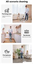 Вертикальный пылесос с влажной уборкой Redkey Cordless Wet Dry Vacuum Cleaner W12 Вертикальный пылесос с влажной уборкой Redkey Cordless Wet Dry Vacuum Cleaner W12