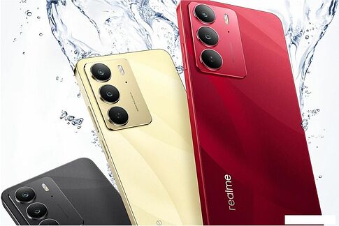 Телефон Realme C75 8GB/128GB (красный)