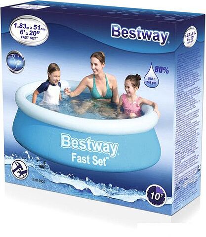 Надувной бассейн Bestway 57392 (183х51)