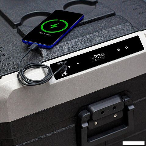 Компрессорный автохолодильник Alpicool TS60 60л (черный, без адаптера 220В)